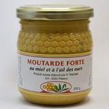 Moutarde Forte au miel et à l'ail des ours